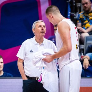 Svetislav Pešić i Nikola Jokić